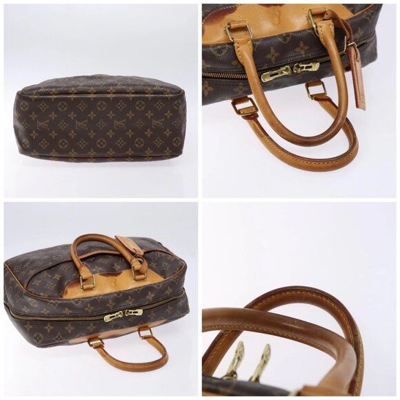 LOUIS VUITTON Monogram Deauville Hand Bag M47270 LV Auth 141415 - Picture 15 of 16
